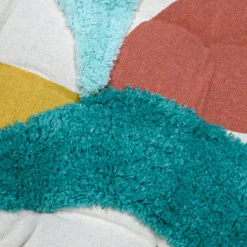 STOF Coussin de chaise carré coton (38x38 cm) Blokken Multicolore Sale