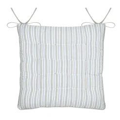 STOF Coussin de chaise carré coton (38 x 38 cm) Joséphine Gris Online