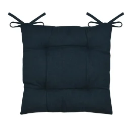 STOF Coussin de chaise carré coton (38 x 38 cm) Bordemer Blanc Best
