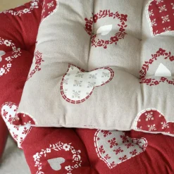 STOF Coussin de chaise carré coton (40 x 40 cm) Ornon Taupe Sale
