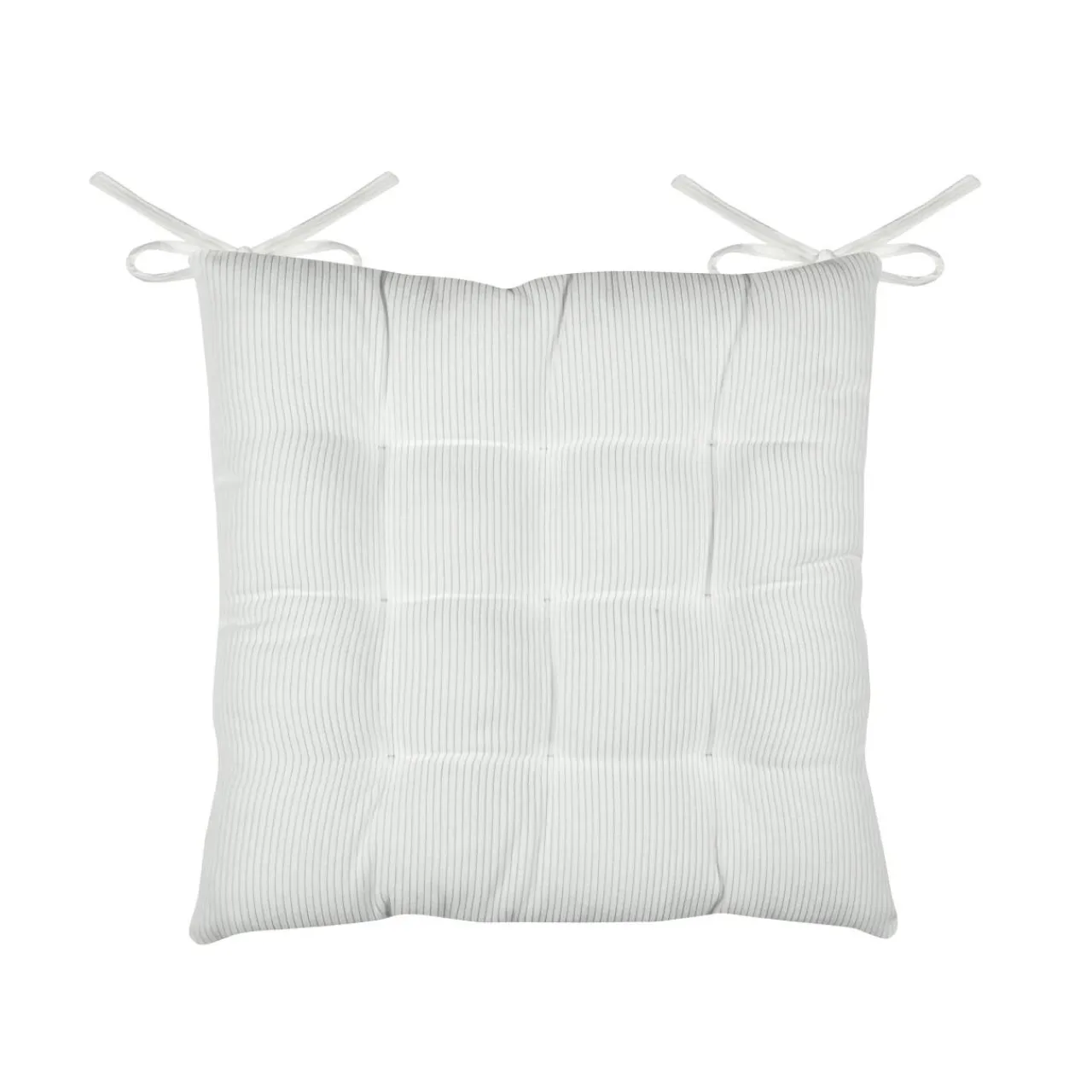 STOF Coussin de chaise carré velours (38 x 38 cm) Dandy Ecru Hot