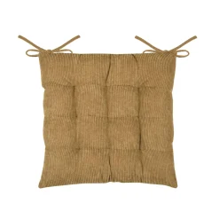 STOF Coussin de chaise carré velours (38 x 38 cm) Dandy Camel Online