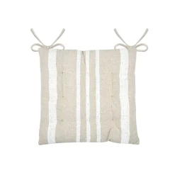 EMINZA Coussin de chaise extérieur carré (38 x 38 cm) Nautira Ecru Sale