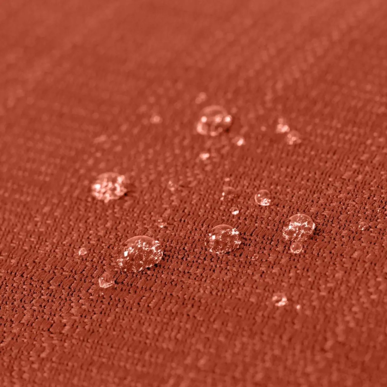 EMINZA Coussin de chaise extérieur carré (40 x 40 cm) Sunset Terracotta Best
