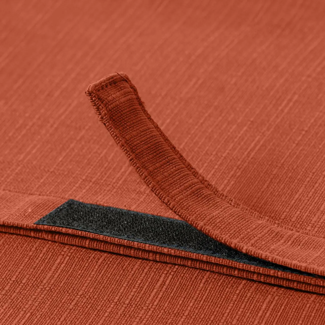 EMINZA Coussin de chaise extérieur carré (40 x 40 cm) Sunset Terracotta Best