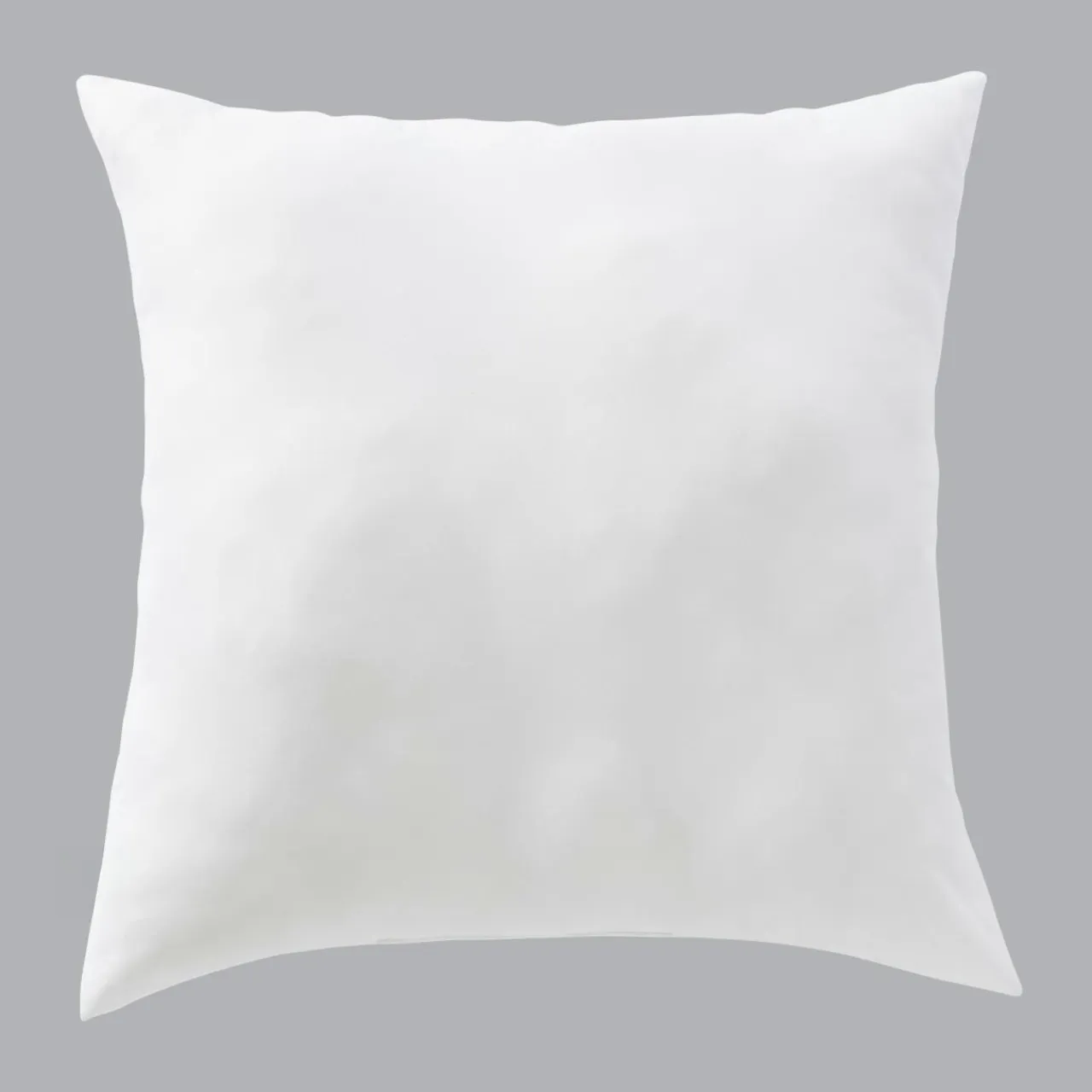 L'EFFET PAPILLON Coussin de garnissage carré microfibre (60 x 60 cm) Aéris Blanc Best