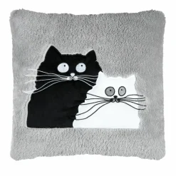 STOF Coussin de Noël carré (45 cm) Douillet Gris Hot