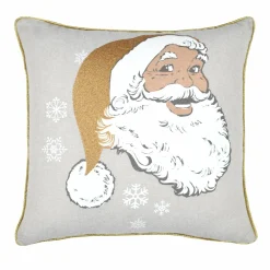 STOF Coussin de Noël carré (40 cm) Sibérie Beige