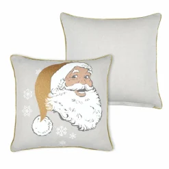 STOF Coussin de Noël carré (40 cm) Sibérie Beige