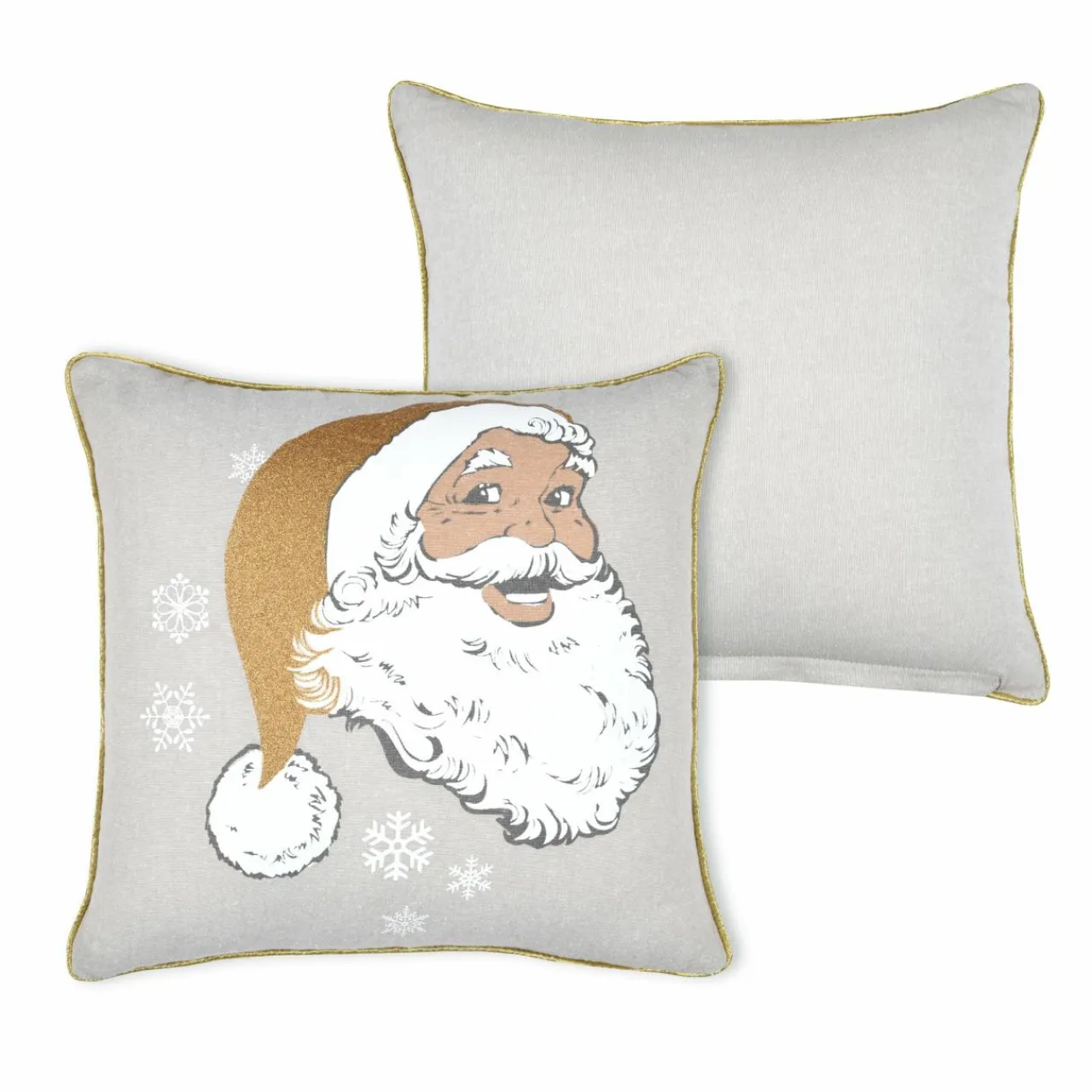 STOF Coussin de Noël carré (40 cm) Sibérie Beige