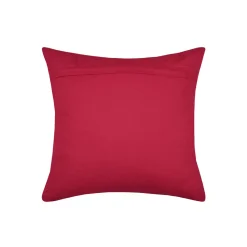 STOF Coussin de Noël carré coton (40 x 40 cm) Père Noël Harold Rouge Clearance