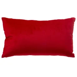 FEERIC LIGHTS Coussin de Noël rectangulaire (30 x 50 cm) Lettre au Père Noël Rouge New