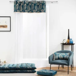 DOUCEUR D'INTERIEUR Coussin de sol (40 cm) Adelor Bleu Hot