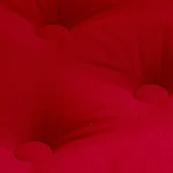 EMINZA Coussin de sol coton (60 x 60 cm) Pixel Rouge Best