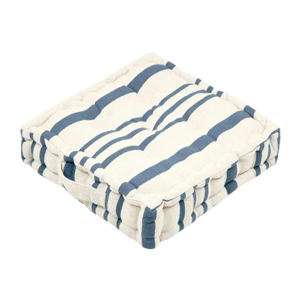 EMINZA Coussin de sol extérieur (45 x H10 cm) Nautira Bleu marine New