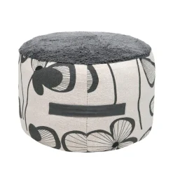 STOF Coussin de sol haut en coton (40 cm) Tilda Gris Clearance