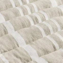 EMINZA Coussin de transat enroulable (180 x 60 cm) Nautira Ecru New