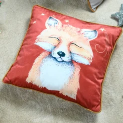 STOF Coussin enfant carré (40x40 cm) Ferdinand Rouge Best
