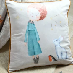 STOF Coussin enfant carré (50x50 cm) Ferdinand Multicolore Hot