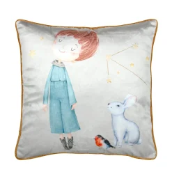STOF Coussin enfant carré (50x50 cm) Ferdinand Multicolore Hot