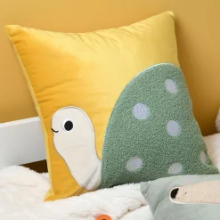 STOF Coussin enfant carré (40 x 40 cm) Mimy Jaune New