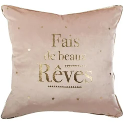 Atmosphera createur d'interieur for kids Coussin enfant carré (40 x 40 cm) Rêves Rose Online