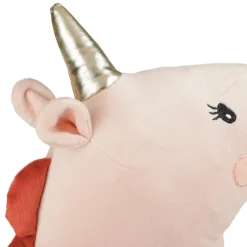 OSTARIA Coussin enfant (35 cm) Licorne Rose New