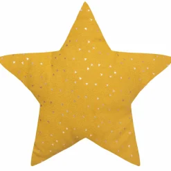 Atmosphera createur d'interieur for kids Coussin enfant Etoile (40 cm) Berlingot Jaune ocre Online