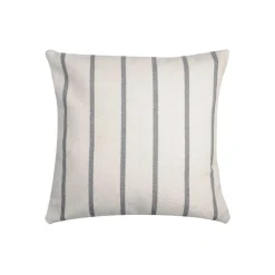 EMINZA Coussin extérieur carré toile de coton (50 x 50 cm) Ocealys Gris Anthracite Outlet