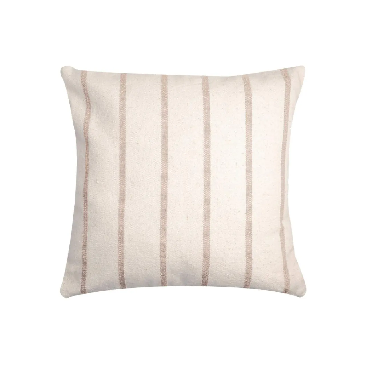 EMINZA Coussin extérieur carré toile de coton (50 x 50 cm) Ocealys Beige Discount