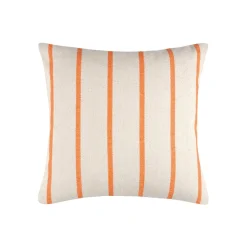 EMINZA Coussin extérieur carré toile de coton (50 x 50 cm) Ocealys Corail Orange Sale