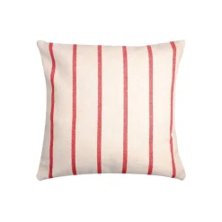 EMINZA Coussin extérieur carré toile de coton (50 x 50 cm) Ocealys Rouge Online