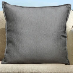 MOBELLIA Coussin extérieur carré (45 x 45 cm) Boraé Gris Hot