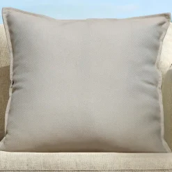 MOBELLIA Coussin extérieur carré (45 x 45 cm) Boraé Taupe Clearance