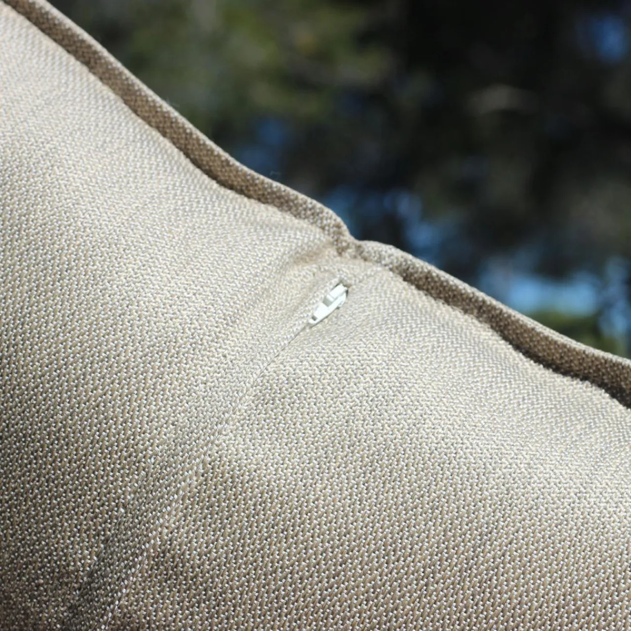 MOBELLIA Coussin extérieur carré (60 x 60 cm) Kalena Beige Online