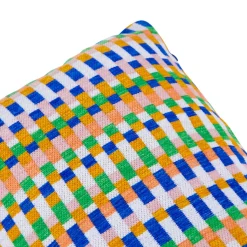 Atmosphera, cru017dateur d'intu017drieur Coussin rectangulaire brodé (30 x 50 cm) Disso Multicolore Sale
