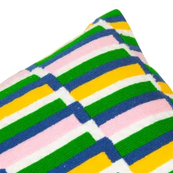 Atmosphera, cru017dateur d'intu017drieur Coussin rectangulaire brodé (35 x 75 cm) Disso Multicolore