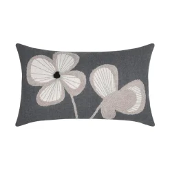 STOF Coussin rectangulaire coton (30 x 50 cm) Tilda ardoise Gris Outlet