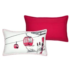 STOF Coussin Rectangulaire Coton (35 x 60 cm) Villard Ecru Outlet