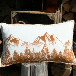 STOF Coussin rectangulaire coton (35 x 60 cm) Wildforest Camel Outlet