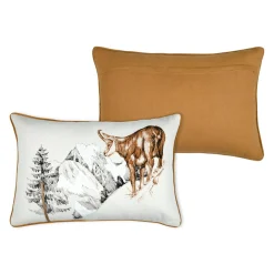 STOF Coussin Rectangulaire Coton (40 x 60 cm) Wildforest Camel Best