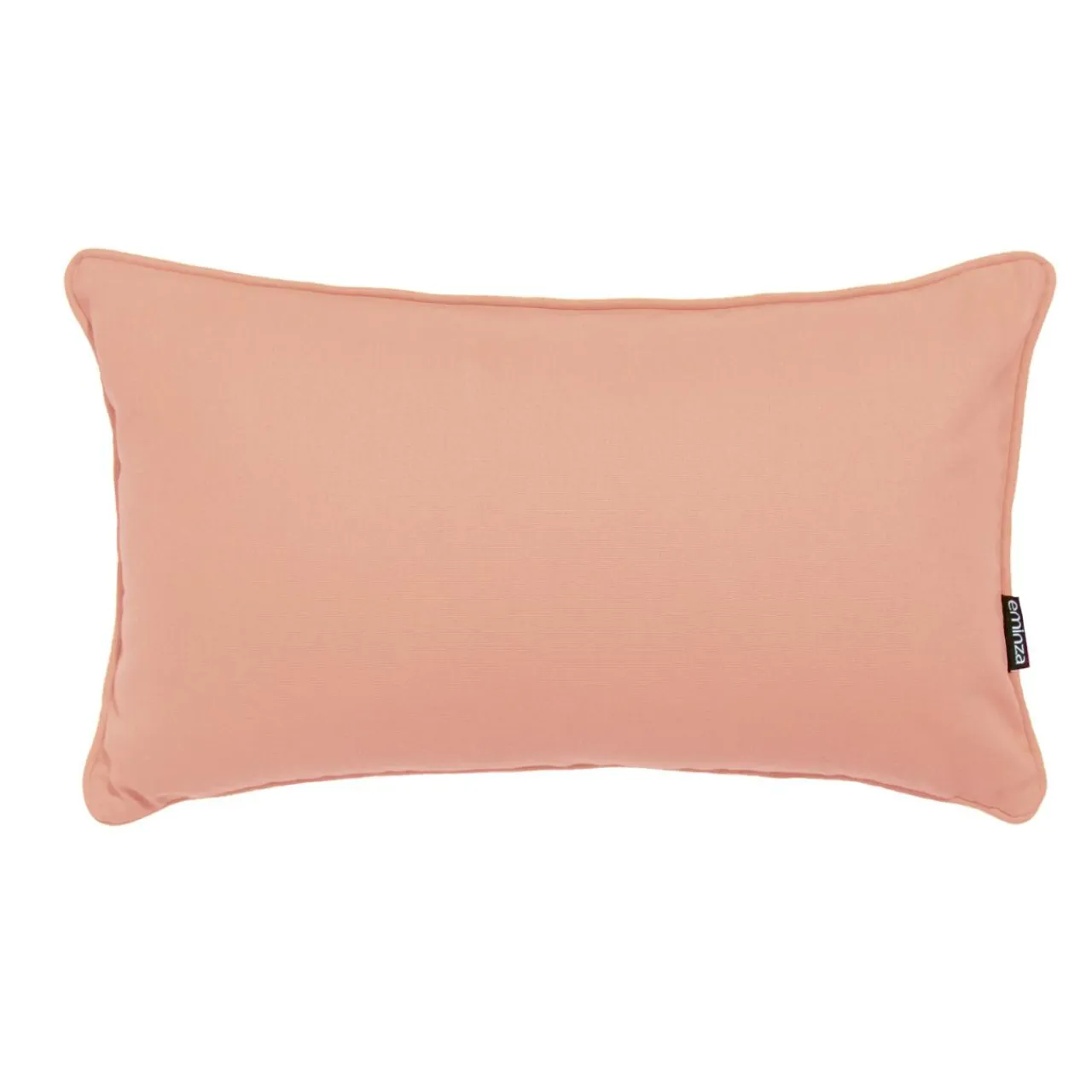 EMINZA Coussin rectangulaire coton (30 x 50 cm) Pixel Rose Pêche