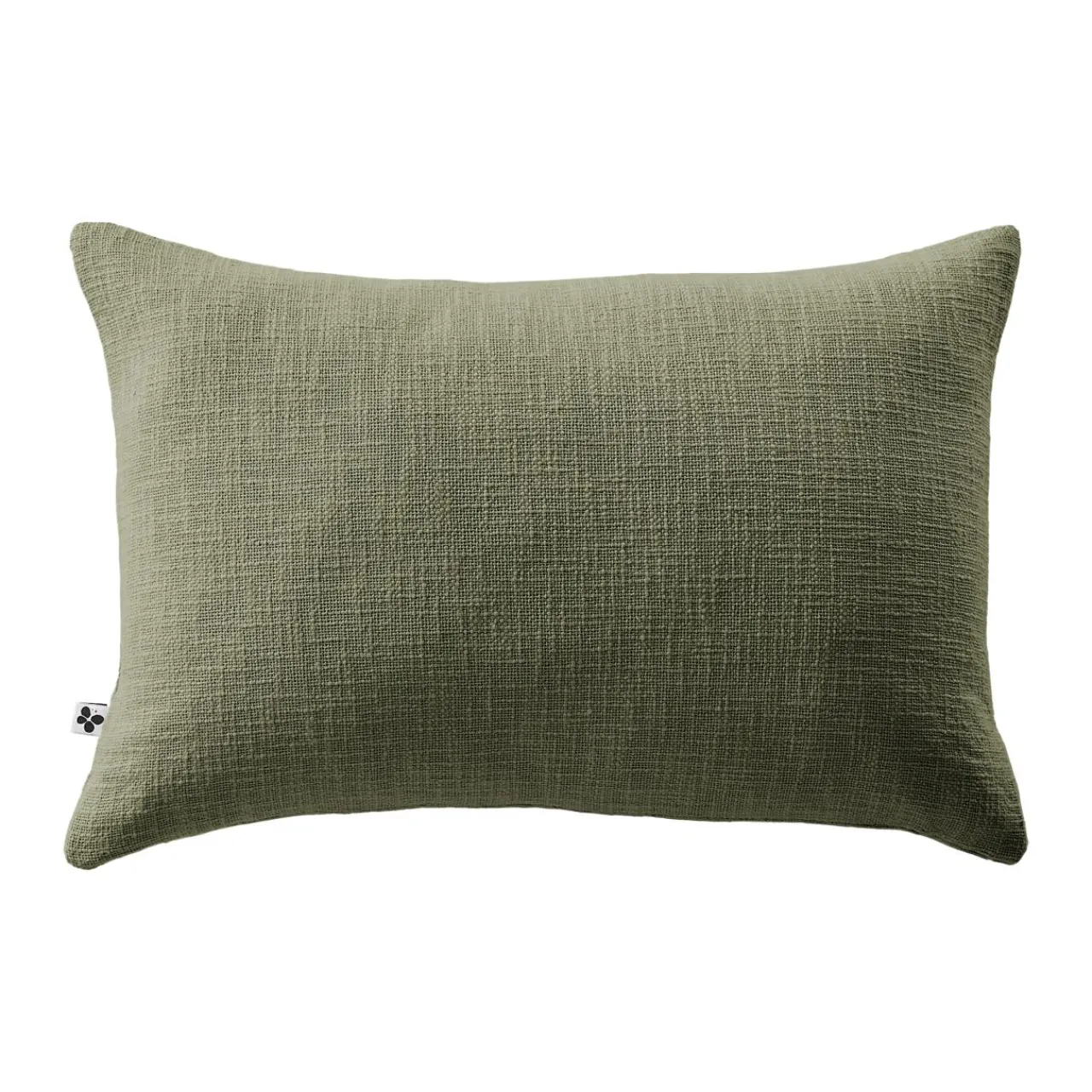 L'EFFET PAPILLON Coussin rectangulaire coton (40 x 60 cm) Sixtine Vert romarin New