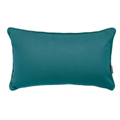 EMINZA Coussin rectangulaire coton (30 x 50 cm) Pixel Bleu canard Discount