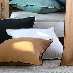 STOF Coussin rectangulaire coton (40 x 60 cm) Helios Blanc Clearance