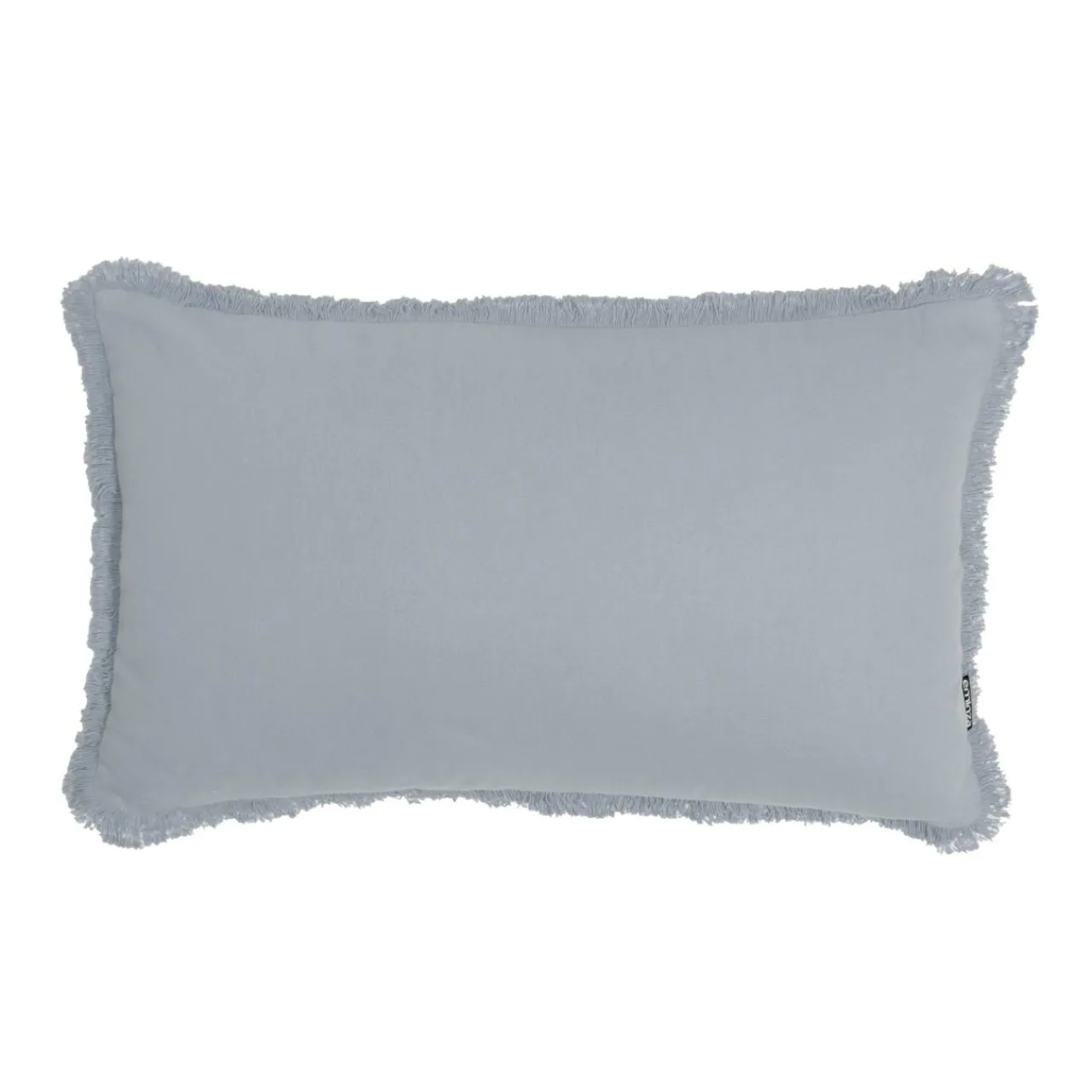 EMINZA Coussin rectangulaire coton (40 x 60 cm) Pixel franges Gris Hot