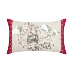 STOF Coussin rectangulaire en coton (30 x 50 cm) Villard Écru Ecru Best