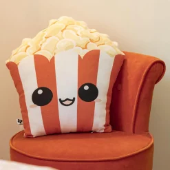 L'EFFET PAPILLON Coussin rectangulaire enfant coton (40 x 42 cm) Fresh popcorn Rouge Clearance