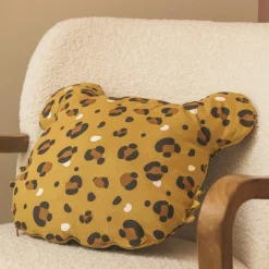 l'Effet Papillon Coussin rectangulaire enfant coton (45 x 40 cm) Lola Caramel Sale