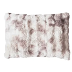 EMINZA Coussin rectangulaire fausse fourrure (50 x 80 cm) Toronto Taupe Best